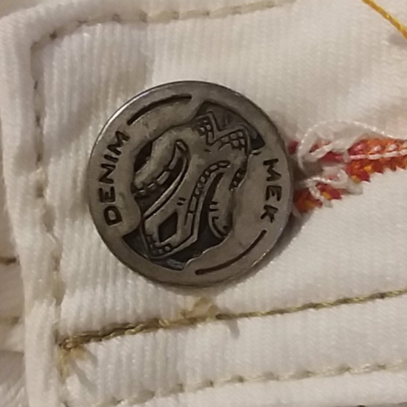 🌼MEK DENIM capri white jeans 🌼 - Picture 14 of 16